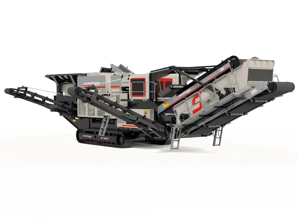 SF-380D-S Mobile Integrated Crushing and Screening Machine