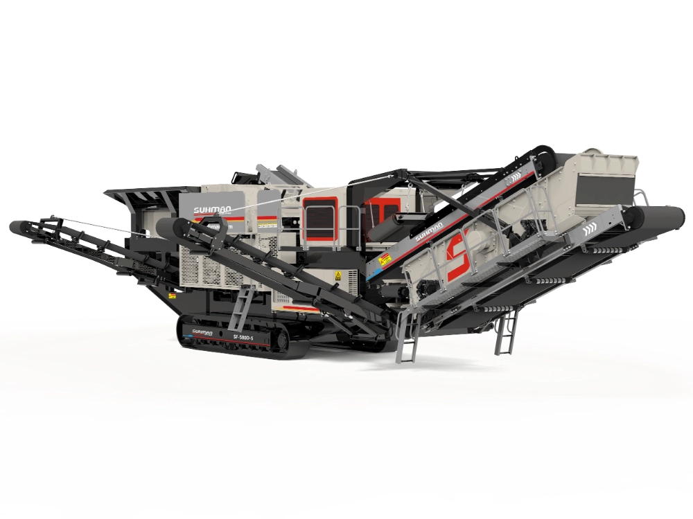 SF-580D-S Mobile Impact Crushing and Screening Combo