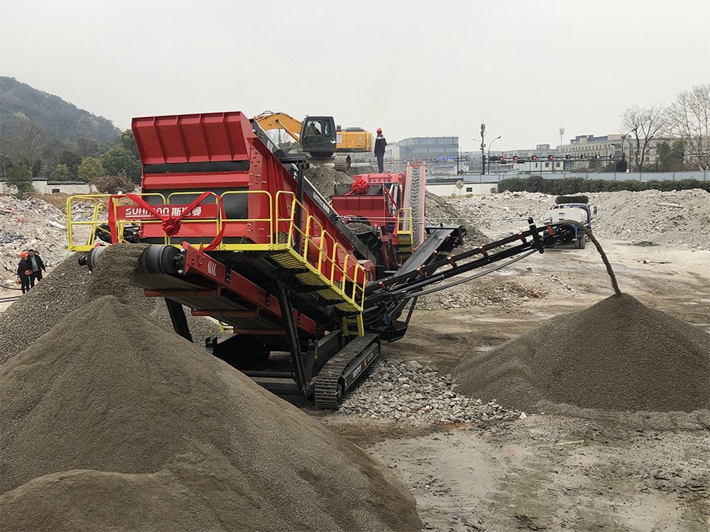 Green recycling of demolition debris using VSI technology in Vietnam