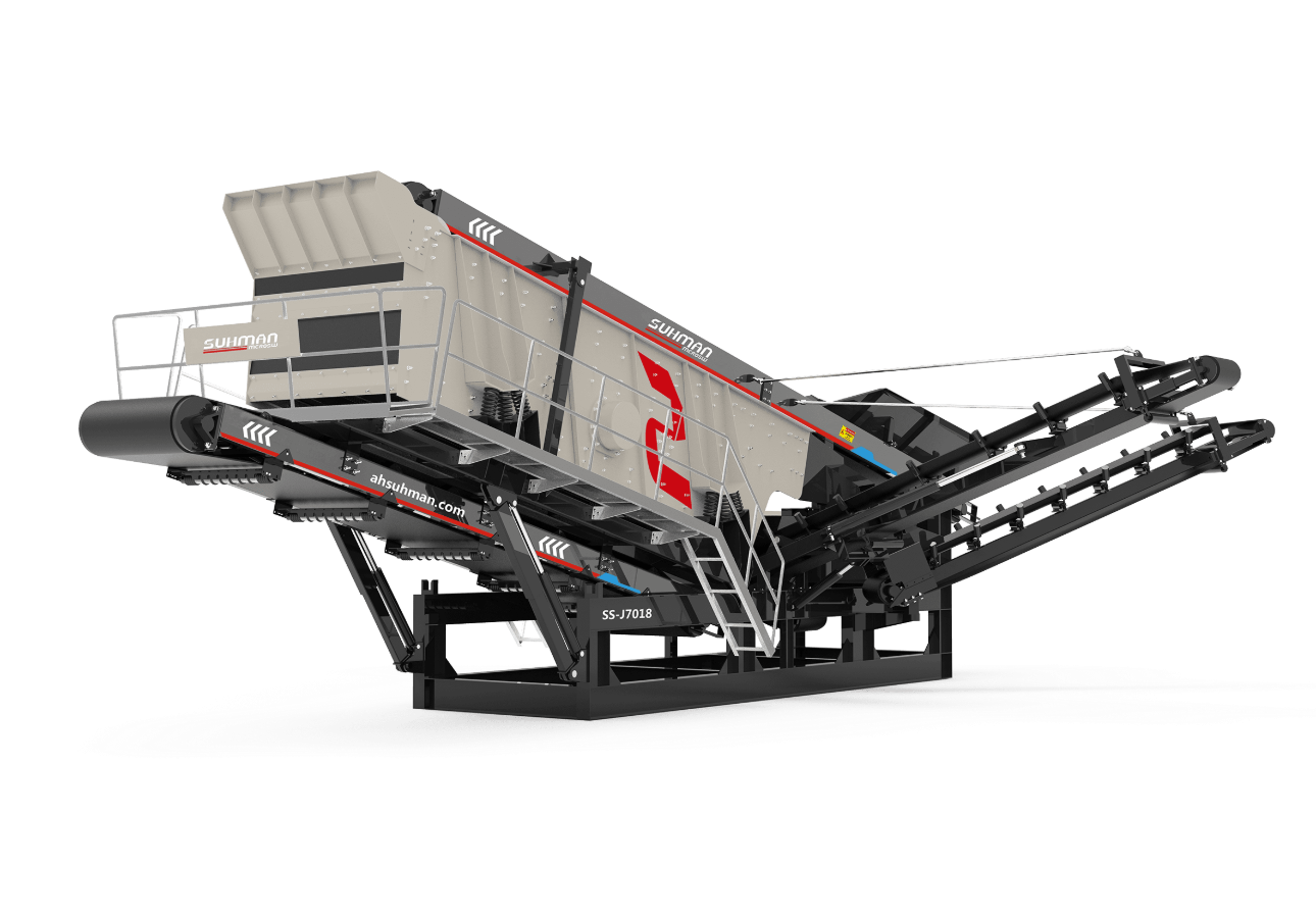 SUHMAN Modular Screening Plant SS-J7018, Aggregate Grading Module
