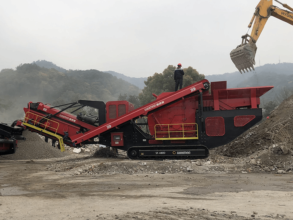 SF-380D Suhman Mobile Impact Crusher