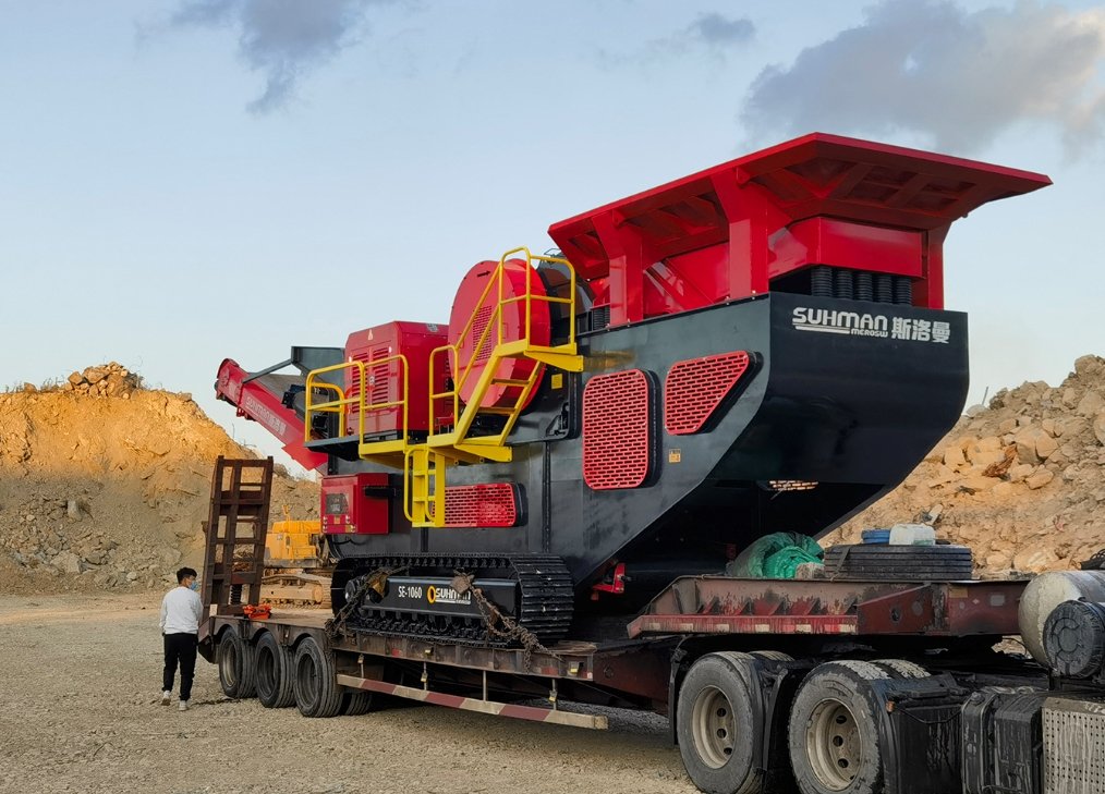 SUHMAN factory production line for custom mobile crushing plants in Hefei, China
